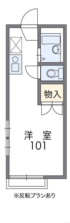 レオパレスばうはうす岡本の物件間取画像